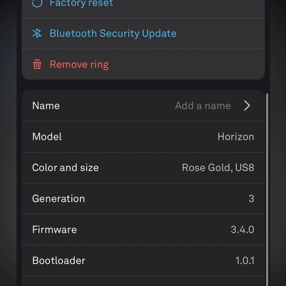 Oura Ring Gen3 Size 8 Smart Wellness Ring in Rose Gold - Fitness & Sleep Tracker - Picture 2 of 7